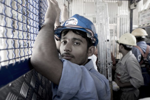 DUBAI, UNITED ARAB EMIRATES: 11 NOVEMBER 2008: Construction of the Burj building, Dubai. (Photo by David Gillander)
www.davidgillanders.com