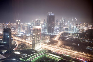 DUBAI, UNITED ARAB EMIRATES: 14 APRIL 2009: Construction of the Burj building, Dubai. (Photo by David Gillanders)
www.davidgillanders.com